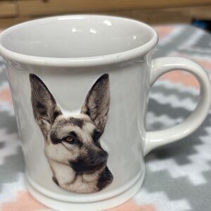 German Shepard Dog Portrait Ceramic Mug